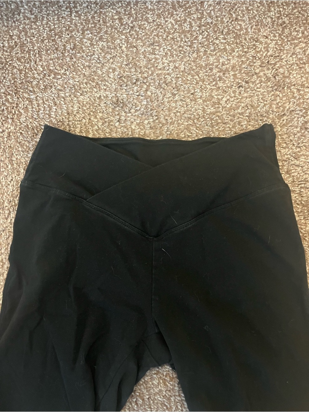 PINK Victoria's Secret Black High-Waist Athletic Shorts